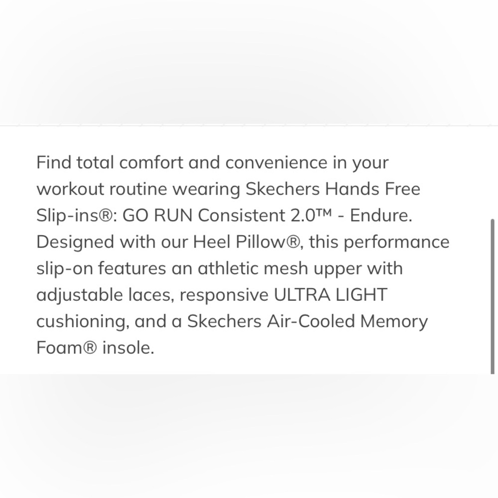 SKECHERS GO RUN CONSISTENT 2.0 Women's Light Gray and Purple Athletic Shoes - Picture 8 of 11